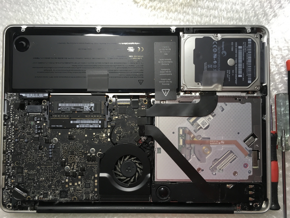 MacBook Pro Mid 2012の修理